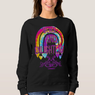 Woke And Enlightened Finding Peace In Yoga Sweatshirt