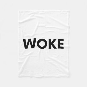 woke fleece blanket