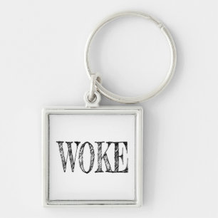 WOKE KEY RING