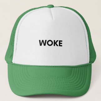 woke trucker hat