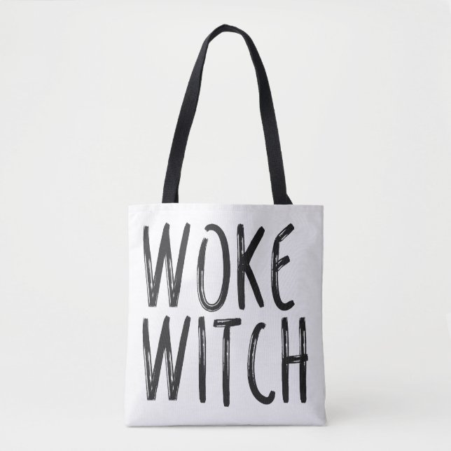 Woke Witch Tote Bag (Front)