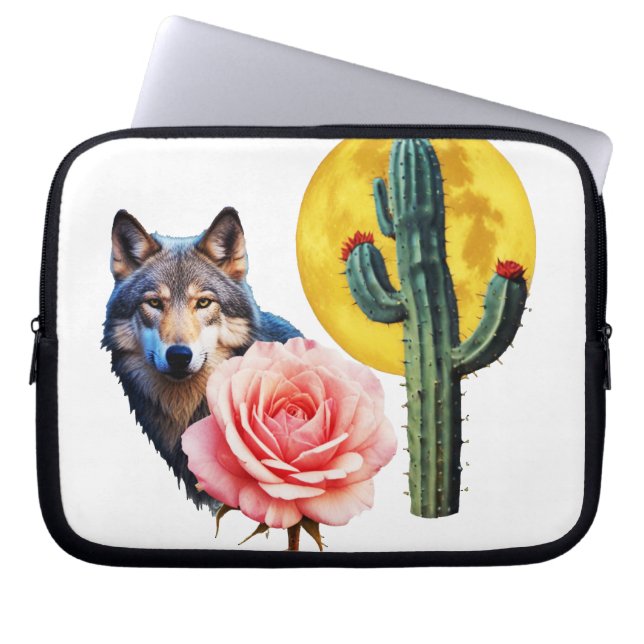 Wolf14: Laptop Sleeve (Front)