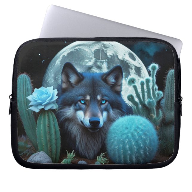 Wolf18: Laptop Sleeve (Front)