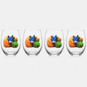 Wolf22: Stemless Wine Glass