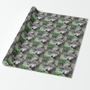 Wolf_011 Wrapping Paper