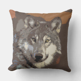 Wolf 026 cushion