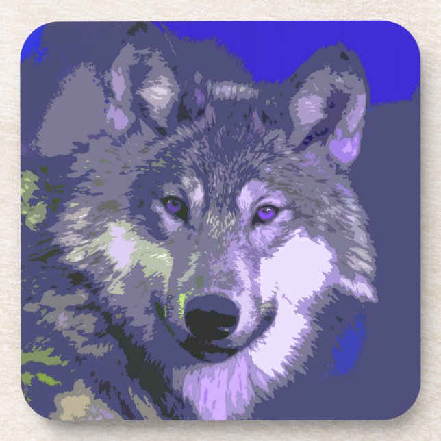 Wolf 038 coaster (Front)