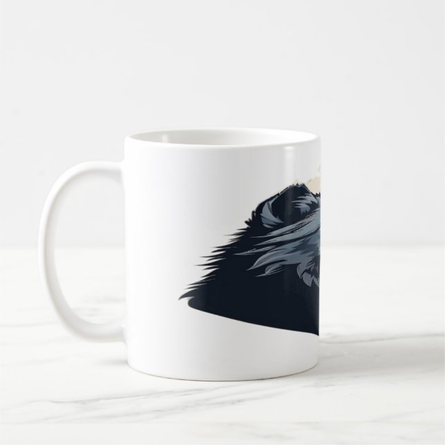 Wolf 05 coffee mug (Left)
