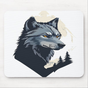 Wolf 05 mouse pad