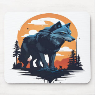 Wolf 06 mouse pad