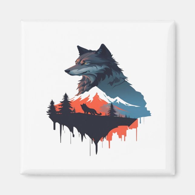 Wolf 07 magnet (Front)