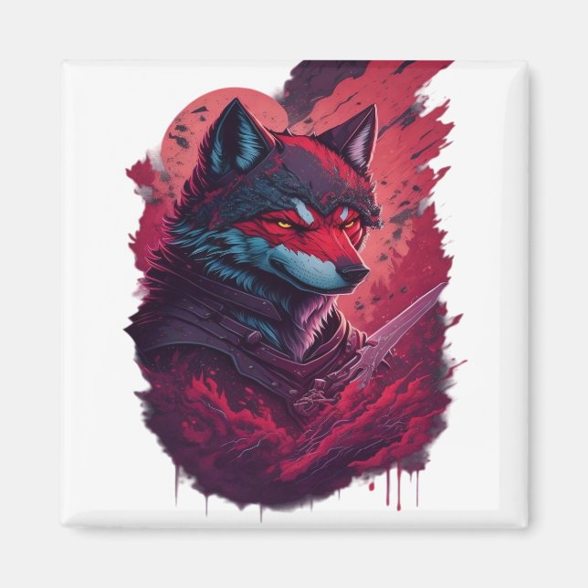 Wolf 13 magnet (Front)