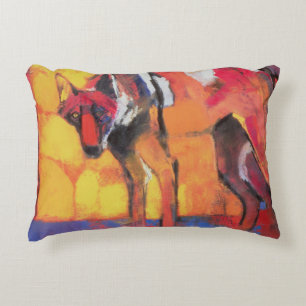 Wolf 1996 decorative cushion