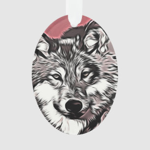 Wolf 2014-0964 ornament