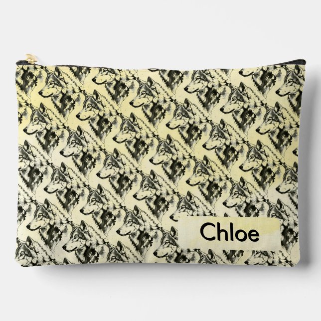 Wolf Accessory Pouch (Front)