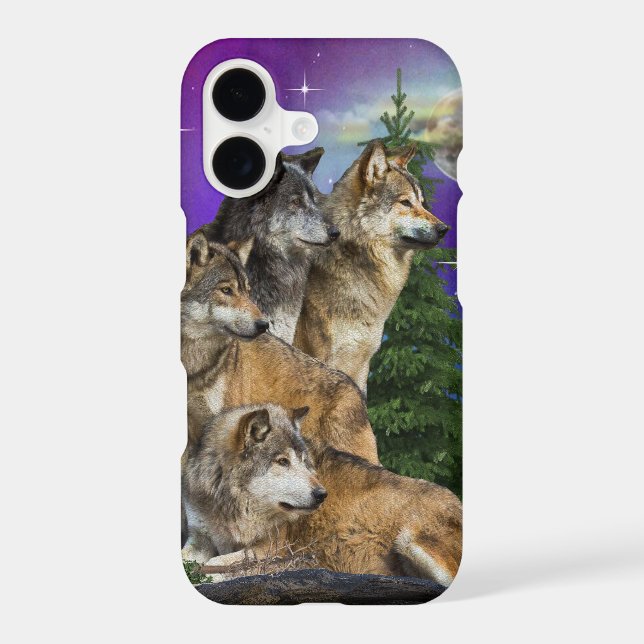 Wolf and Moon (Back)