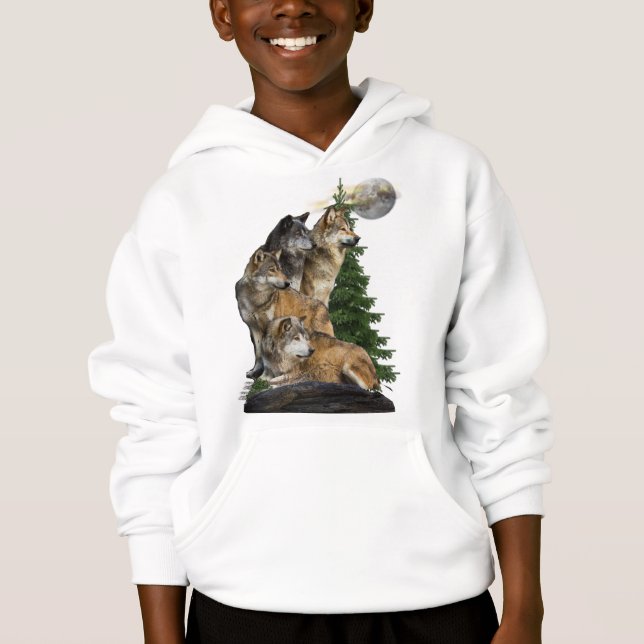 Wolf and Moon (Front)