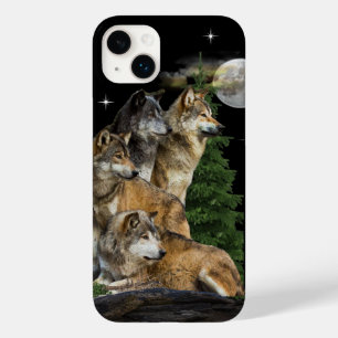 Wolf and Moon Case-Mate iPhone 14 Plus Case