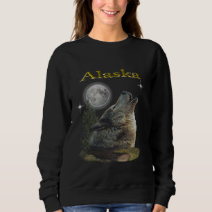 Wolf and Moon Sweatshirt