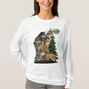 Wolf and Moon T-Shirt