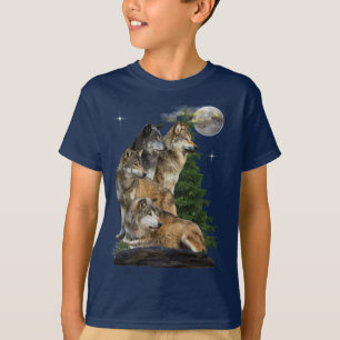 Wolf and Moon T-Shirt