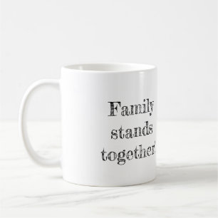 Wolf and raven coffee mug