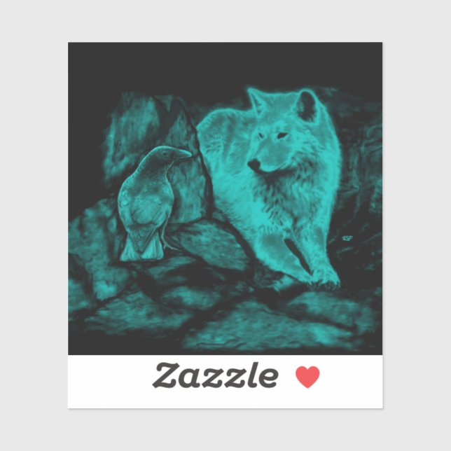 Wolf and Raven in the Night (Sheet)