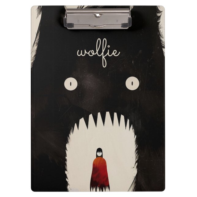 Wolf and the Little Red Riding Hood Clipboard (Front)