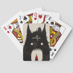 Wolf and the Little Red Riding Hood Playing Cards