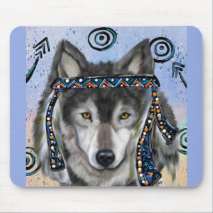 Wolf Art Mouse Pad