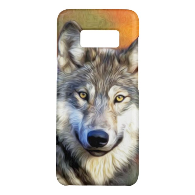 Wolf Art Painting Case-Mate Samsung Galaxy Case (Back)