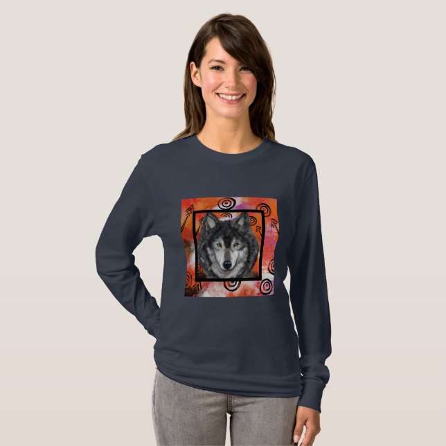  Wolf Art T-Shirt (Front Full)