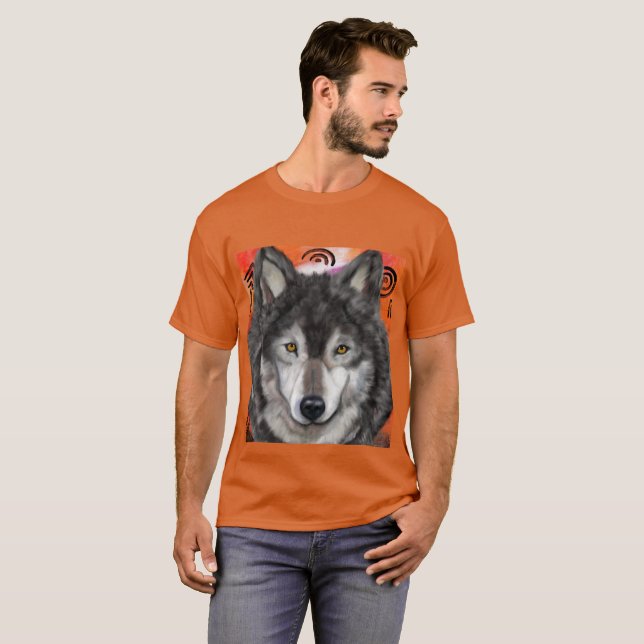  Wolf Art T-Shirt (Front Full)