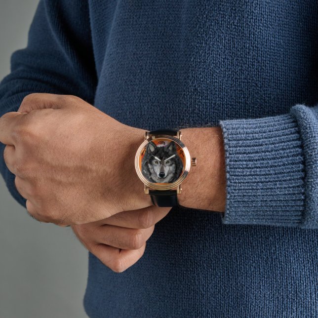  Wolf Art Watch (Wrist)