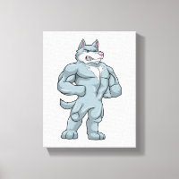 Wolf as Bodybuilder extreme