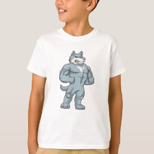 Wolf as Bodybuilder extreme T-Shirt