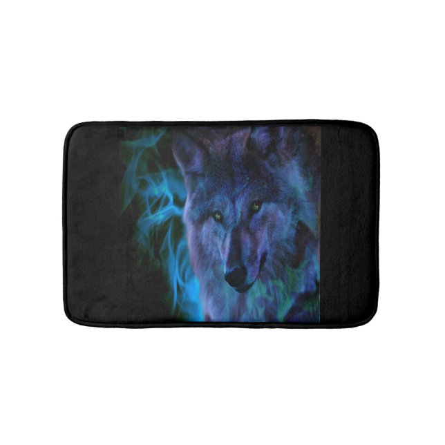Wolf Bath Mat (Front)