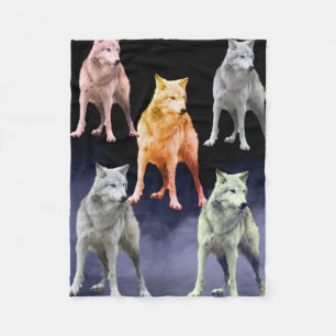 wolf blanket