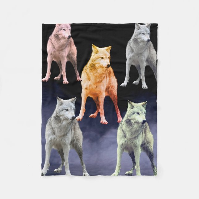 wolf blanket (Front)