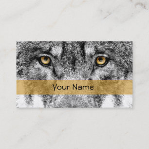 Wolf business card