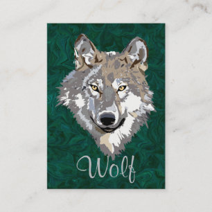 wolf business card
