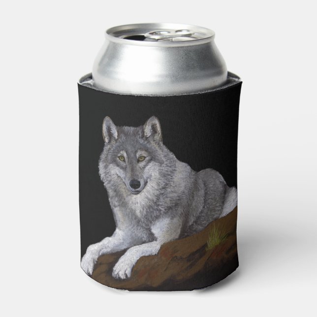Wolf Can Cooler (Can Front)