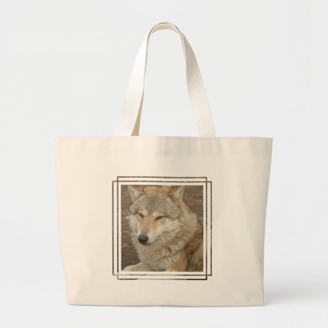 Wolf Canvas Bag (Front)