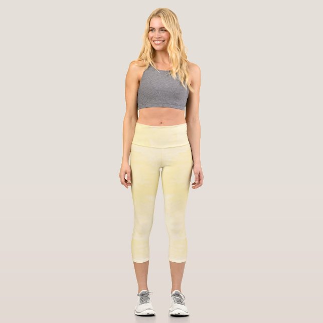 Wolf Capri Leggings (Front)