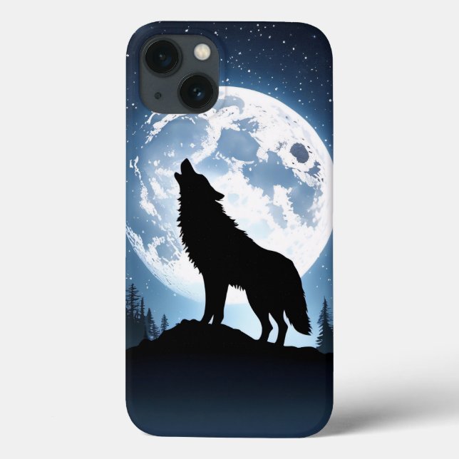 Wolf Case-Mate iPhone Case (Back)