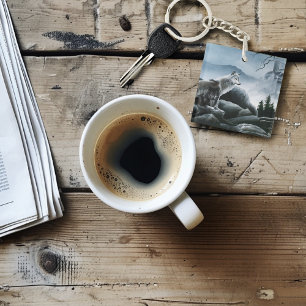 Wolf Castle Guards Key Ring