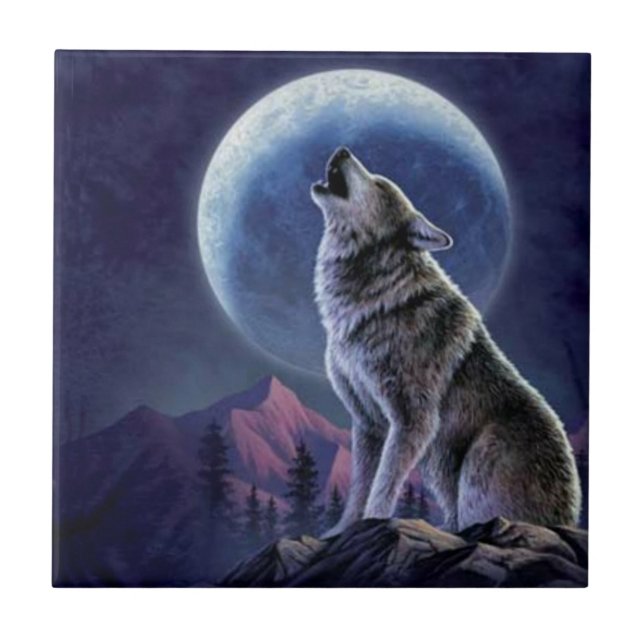 WOLF CERAMIC TILE (Front)