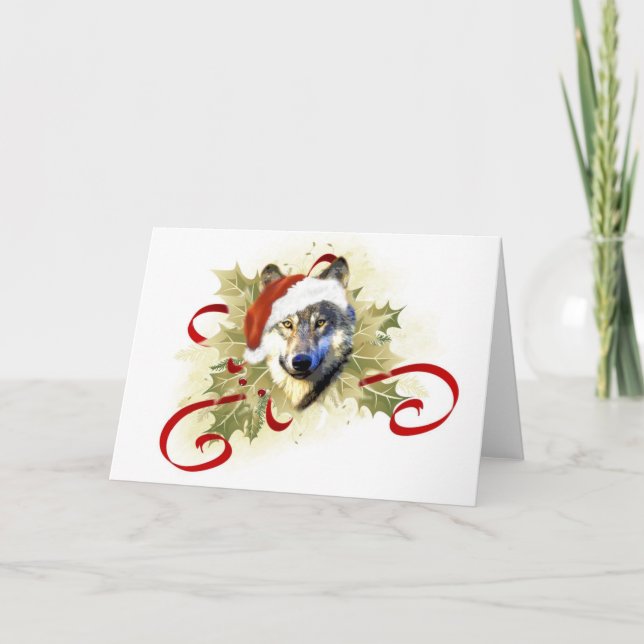 Wolf Christmas Cards (Front)