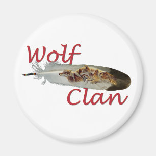 Wolf Clan Magnet