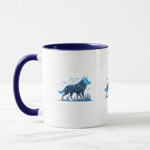 Wolf Clipping mask Mug